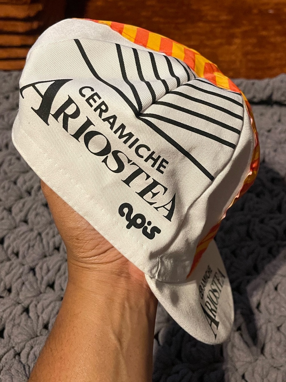 Retro Ceramiche Ariostea Cycling Cap - Picture 2 of 6